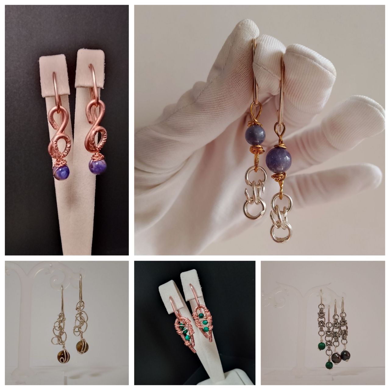 Серьги ручной работы - Хобби и отдых в Люберцы