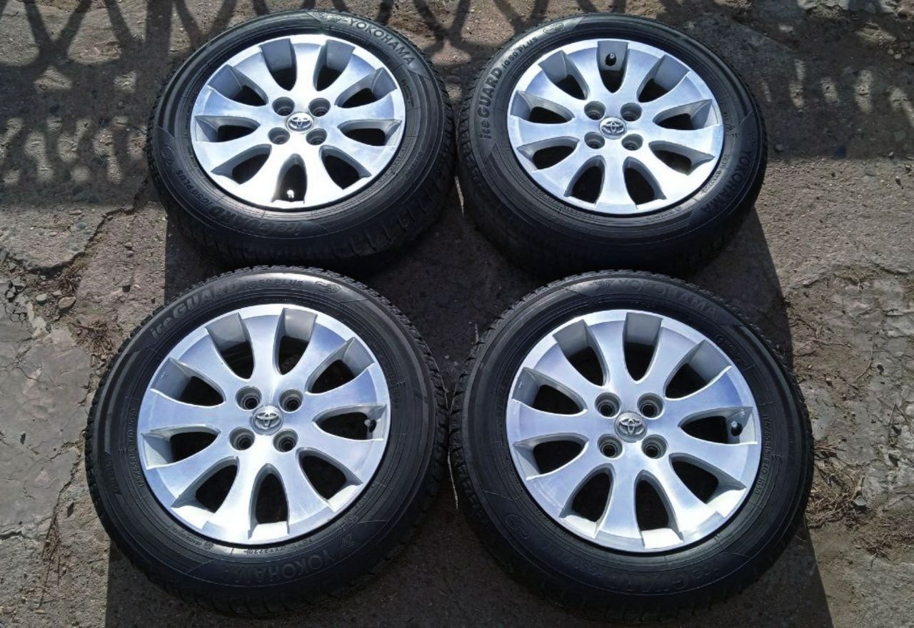 Комплект зимних колёс Enkei с резиной Yokohama - Авто в Чита