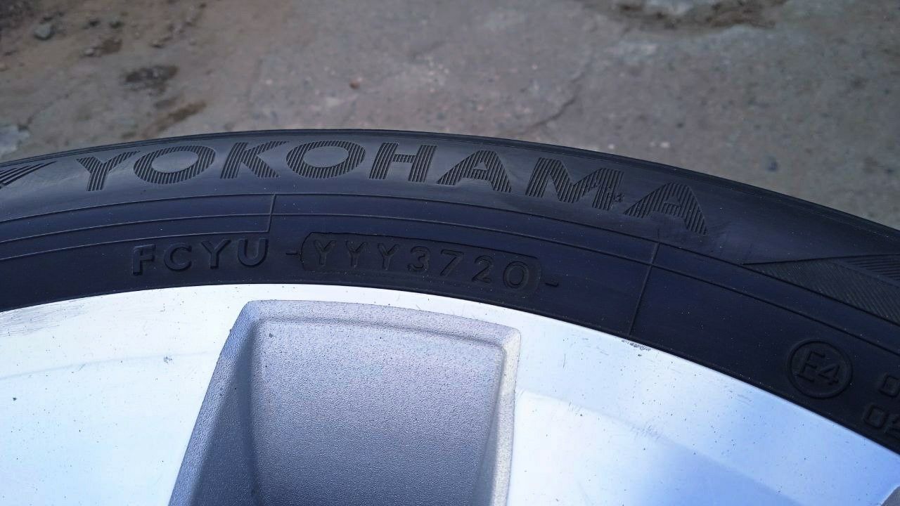 Комплект зимних колёс Enkei с резиной Yokohama - Авто в Чита - фото 3