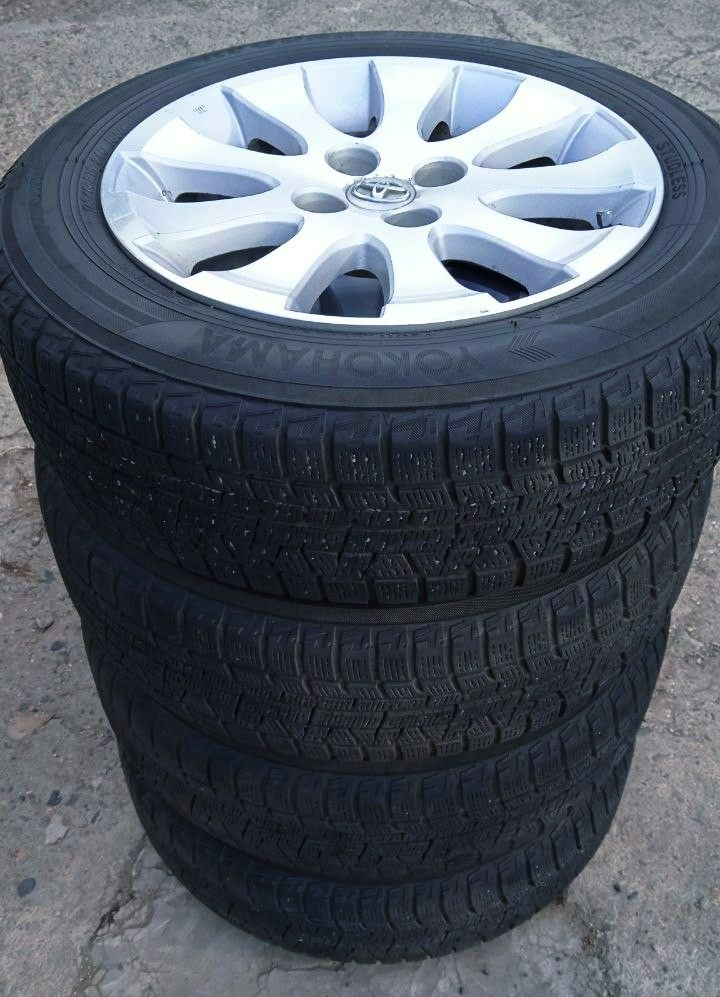 Комплект зимних колёс Enkei с резиной Yokohama - Авто в Чита - фото 6