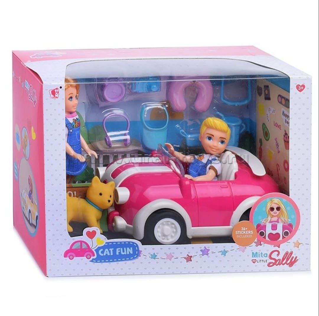 Кукла в машине с аксессуарами - частное объявление в Екатеринбург