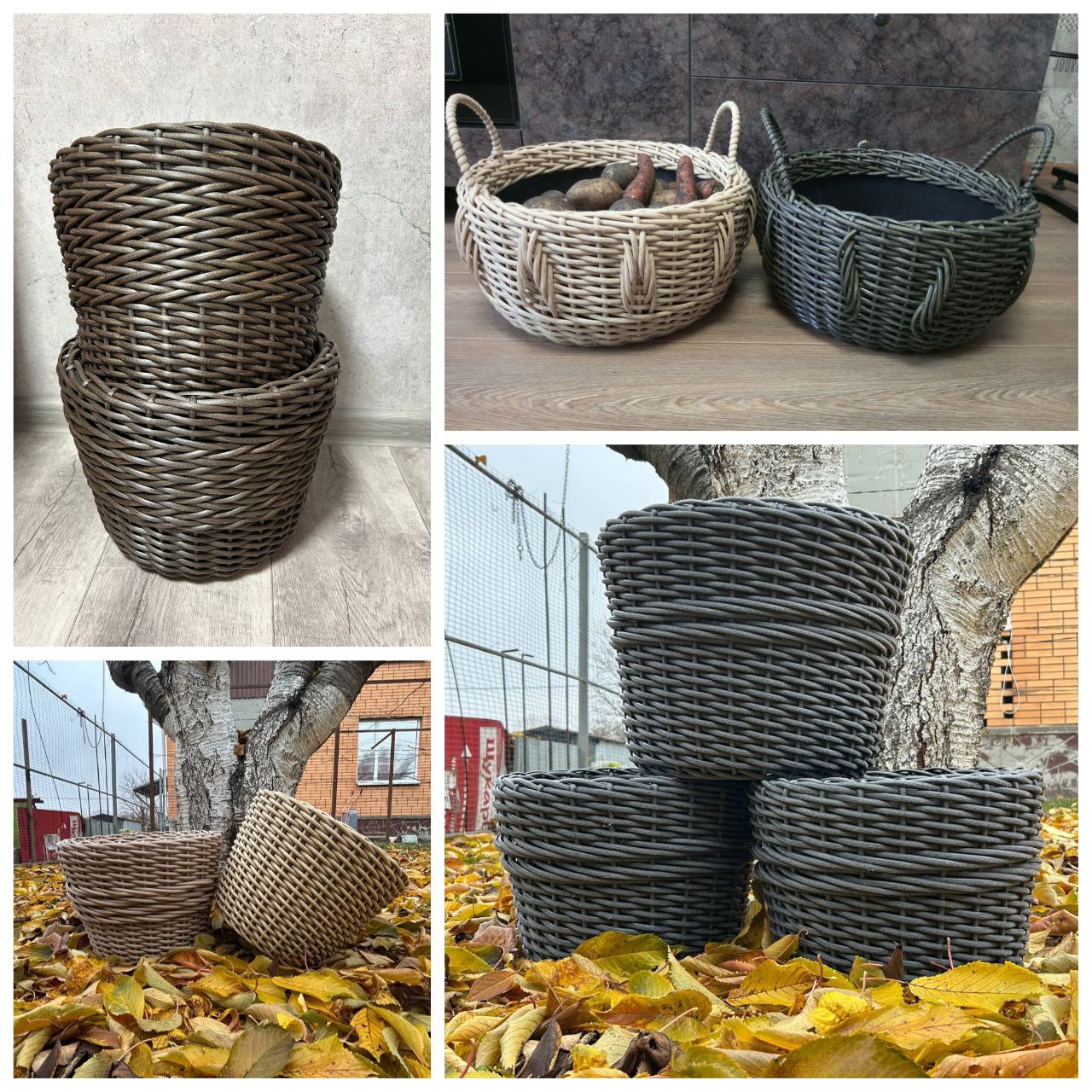 Кашпо из искусственного ротанга - частное объявление в Белгородская область