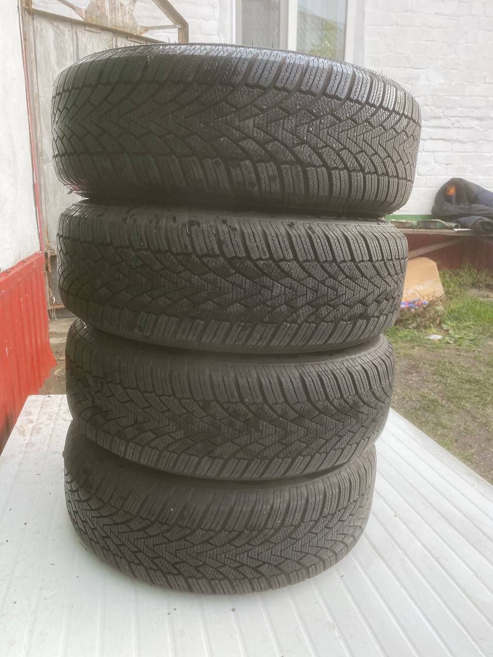 Продам зимнюю резину с дисками липучка на 15 - Авто в Белгородская область - фото 5