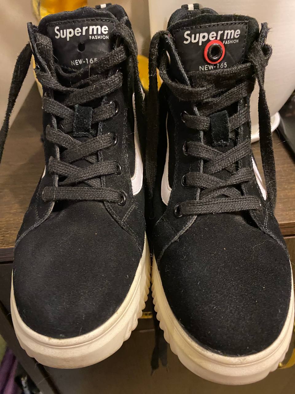 Натуральная замша платформа размер 36-36.5 - Одежда в Волгоград - фото 2