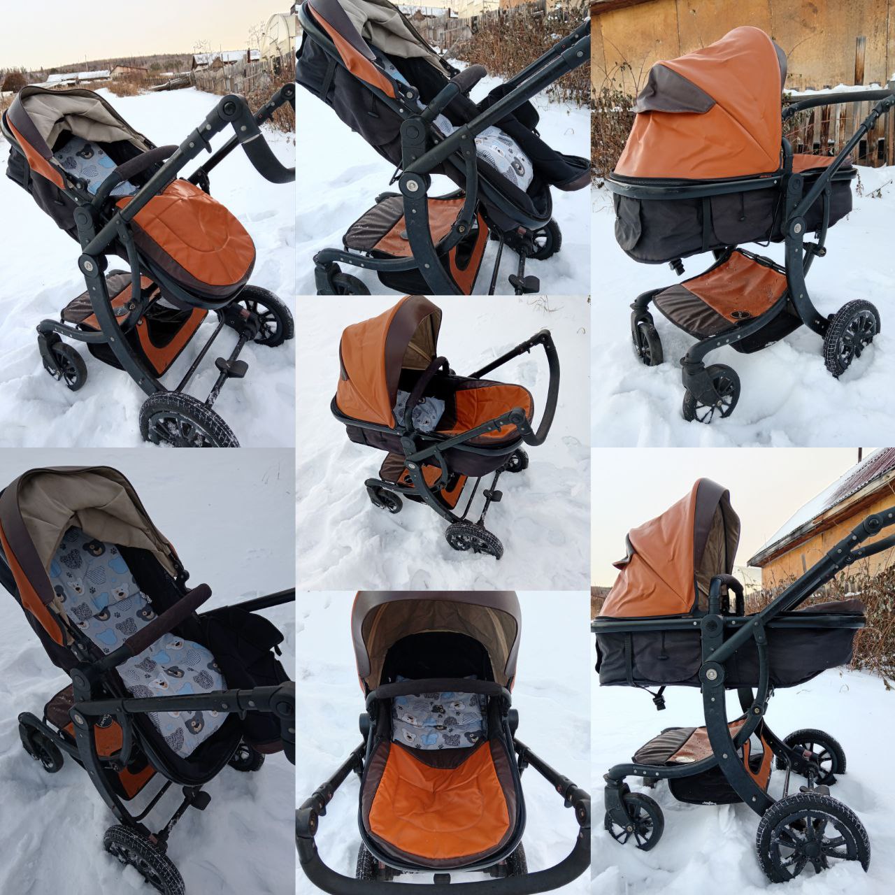 Продам коляску трансформер - частное объявление в Братск