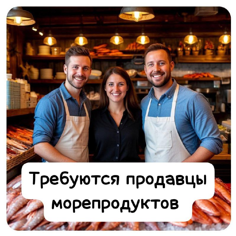 Вакансия: Продавец-консультант / кассир в магазин «Морепродукты N1 Тверь» - частное объявление в Тверь