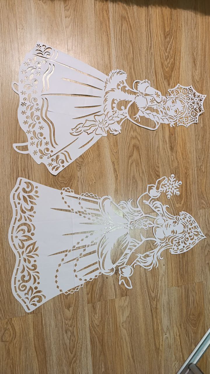 Украшение окон к новому году - Услуги в Новороссийск