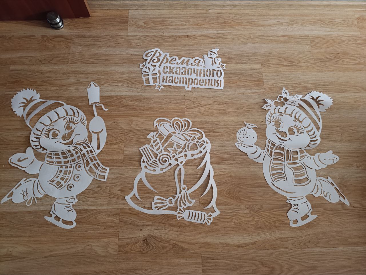 Украшение окон к новому году - Услуги в Новороссийск - фото 3