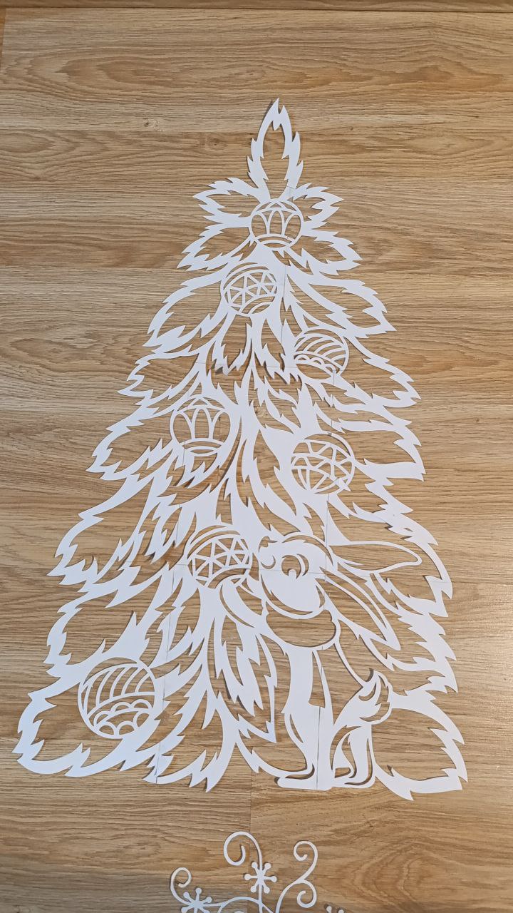 Украшение окон к новому году - Услуги в Новороссийск - фото 4