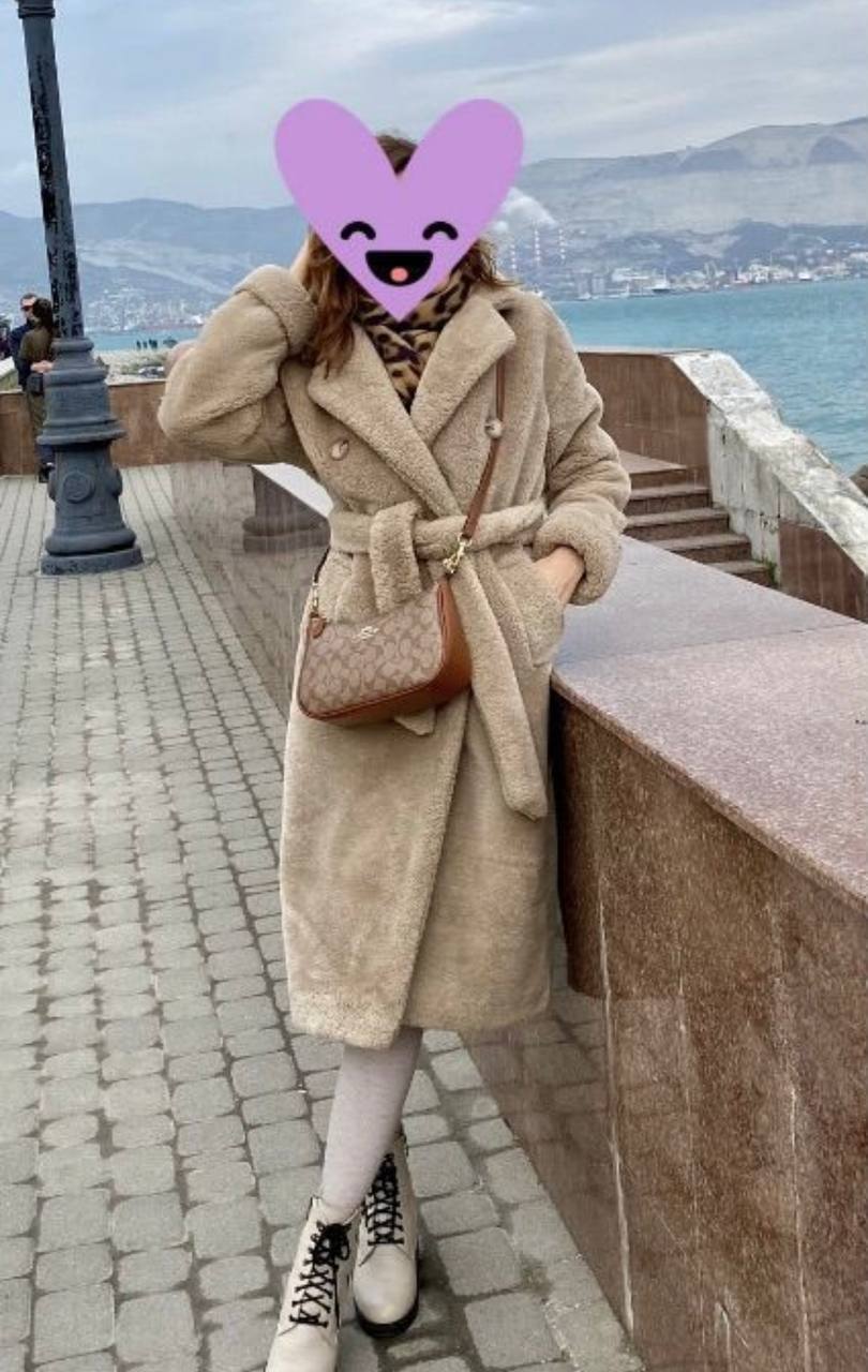 Продажа шубки бежевого цвета - Одежда в Новороссийск - фото 3
