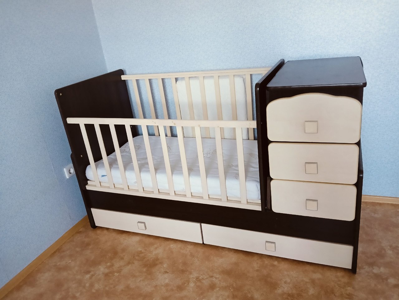 Детская кроватка в хорошем состоянии - Товары для детей в Новороссийск - фото 4