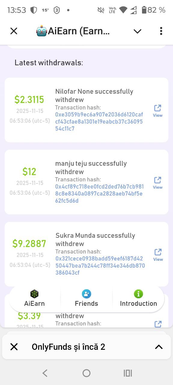 Earn USDT with AiEarn - частное объявление в Псковская область