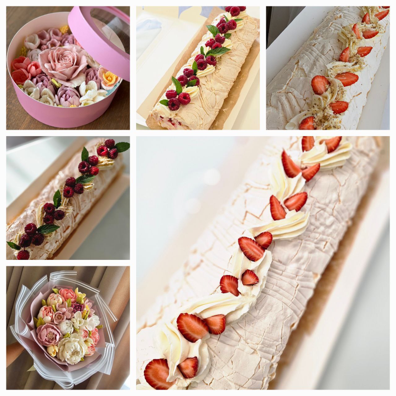 Букеты из зефира и меренговый рулет - Хобби и отдых в Оренбург