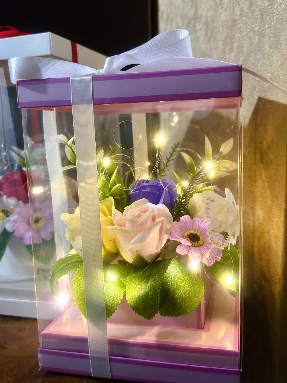 Подарочные наборы: мыльные розы с подсветкой - Хобби и отдых в Чебоксары - фото 2