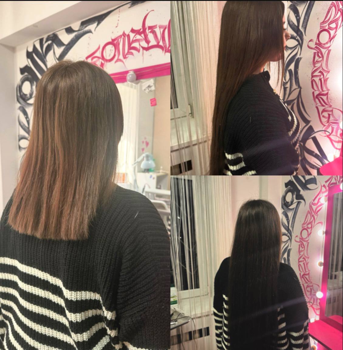 Наращивание волос в итальянской технике - Услуги в Нижневартовск - фото 3