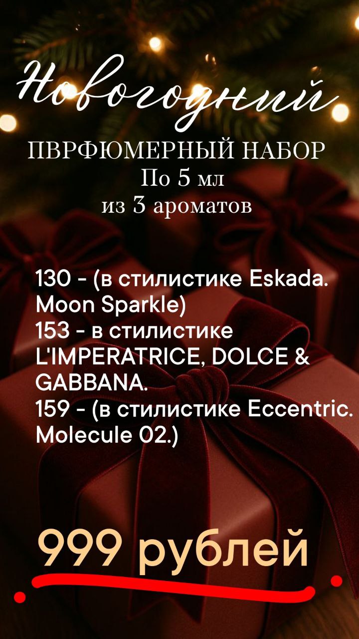Новогодний парфюмерный сет - частное объявление в Севастополь