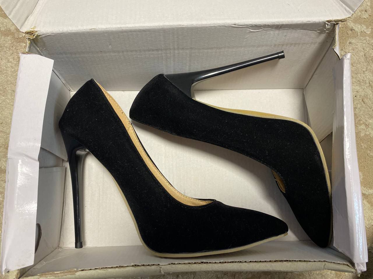 Ботинки замшевые - Одежда в Ульяновск - фото 3