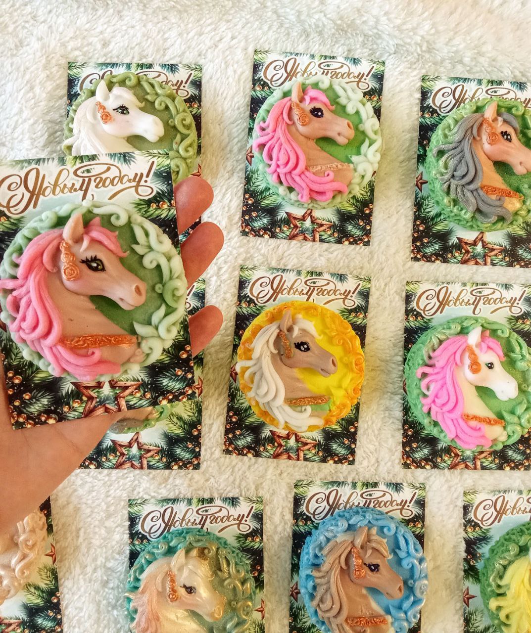 Новогоднее мыло ручной работы в форме лошадок - Хобби и отдых в Ульяновск - фото 2