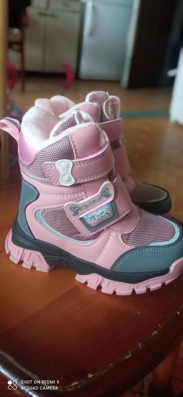 Продам зимние ботинки для девочки - частное объявление в Челябинск