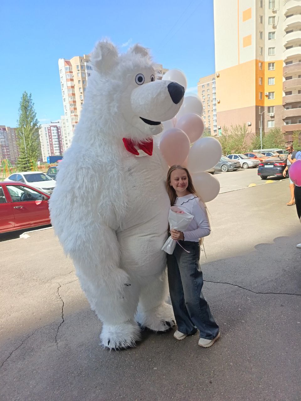 Аренда гигантского танцующего мишки для мероприятий - Услуги в Оренбург