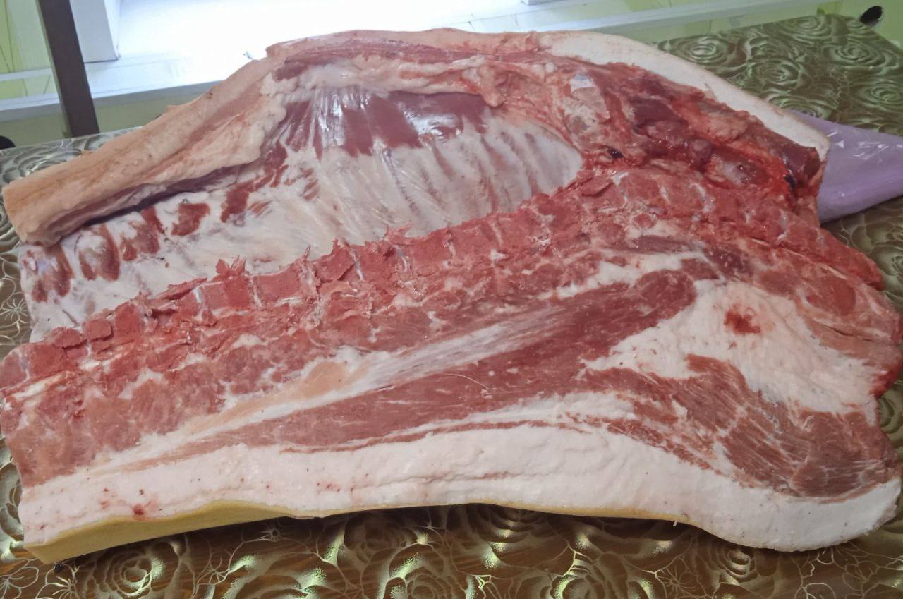 Продажа деревенской свинины - частное объявление в Волжский район