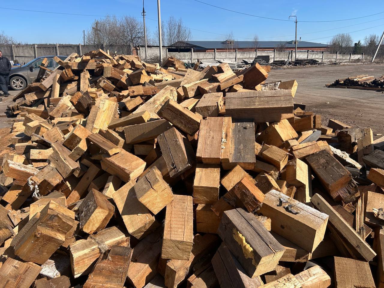 Дрова колотые березовые - Для дома и дачи в Братск