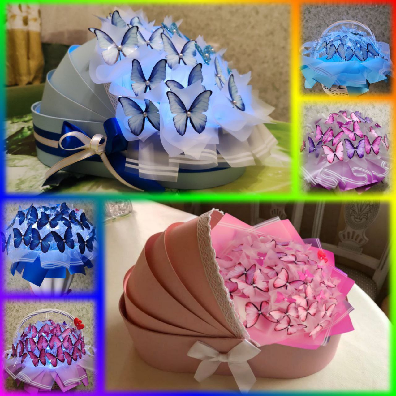 Светящийся букет из бабочек - Хобби и отдых в Братск - фото 2