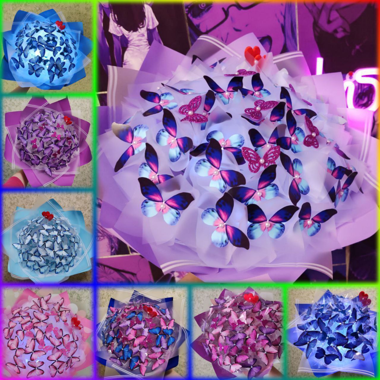 Светящийся букет из бабочек - Хобби и отдых в Братск - фото 3