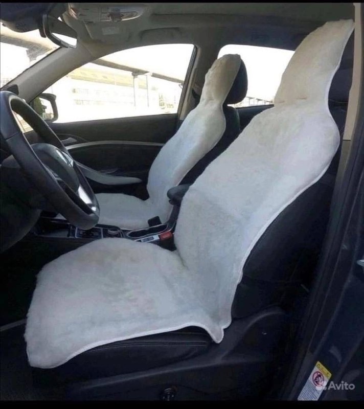 Меховые накидки на автомобильные сидения из натуральной овчины - частное объявление в Тюмень