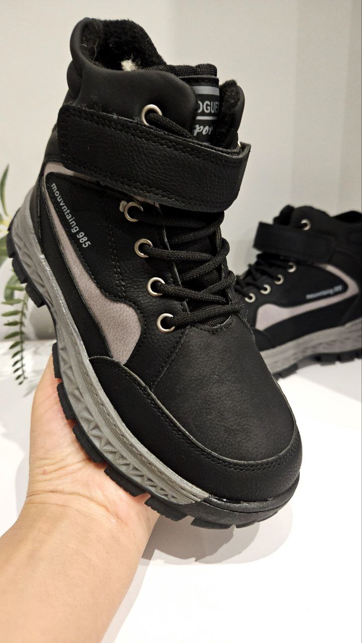 Ботинки для мальчика на замке зимние - Товары для детей в Краснодар