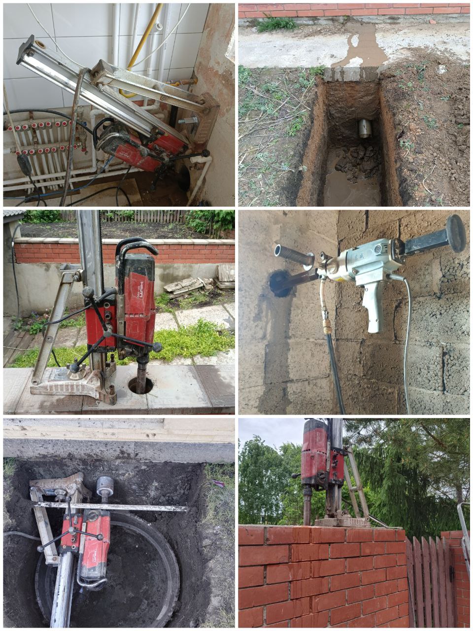 Алмазное сверление отверстий - Услуги в Оренбург