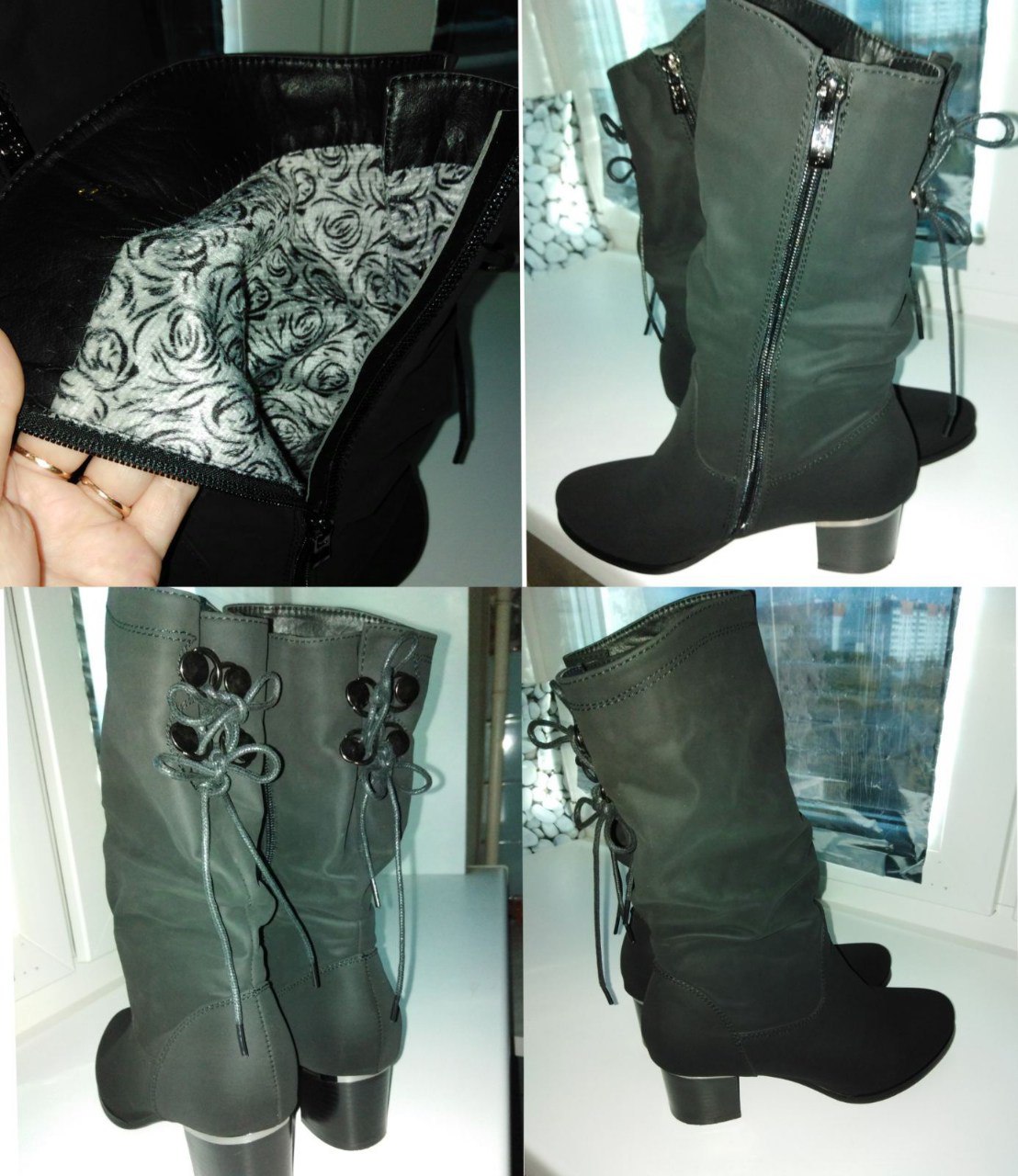 Осенние сапожки 36 размер - Одежда в Энгельс - фото 4