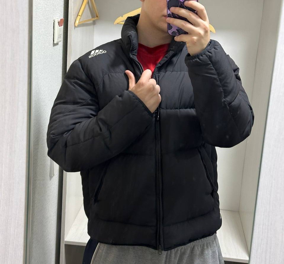Пуховик Adidas - частное объявление в Тула