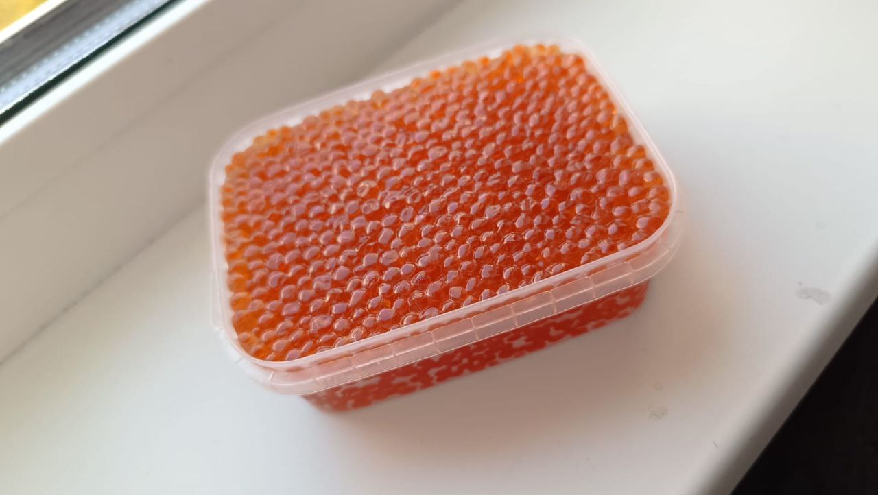 Икра кеты Охотская слабосоленая - частное объявление в Новосибирск