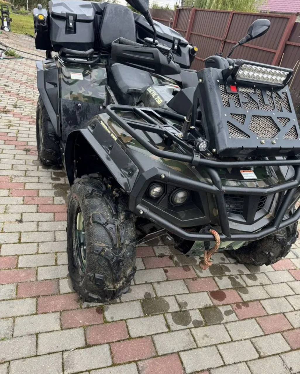 Квадроцикл Hisun tactic 750 - Авто в Иркутск - фото 4