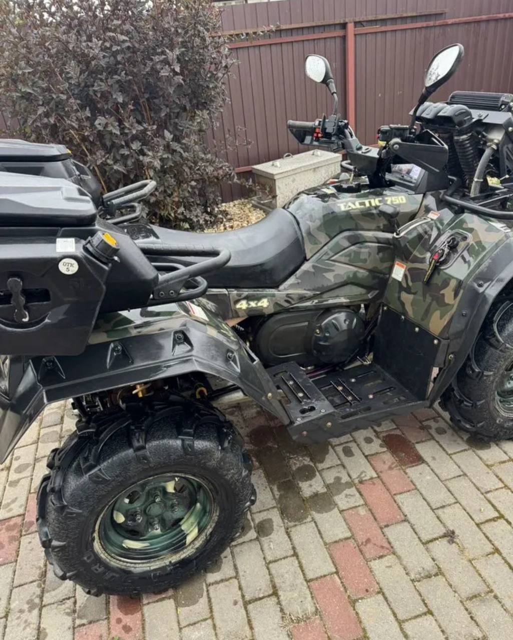 Квадроцикл Hisun tactic 750 - Авто в Иркутск - фото 6