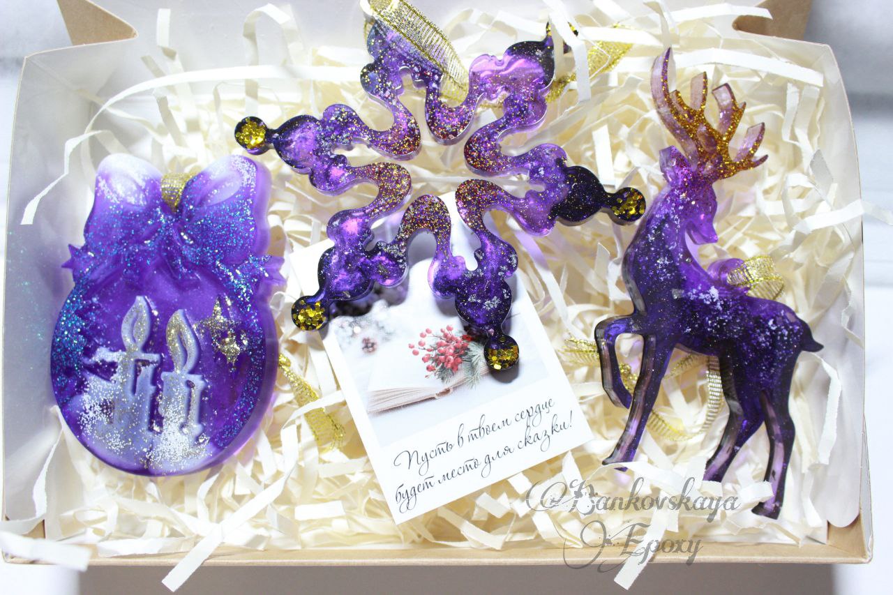 Подарочные наборы ёлочных игрушек - Хобби и отдых в Красноярск