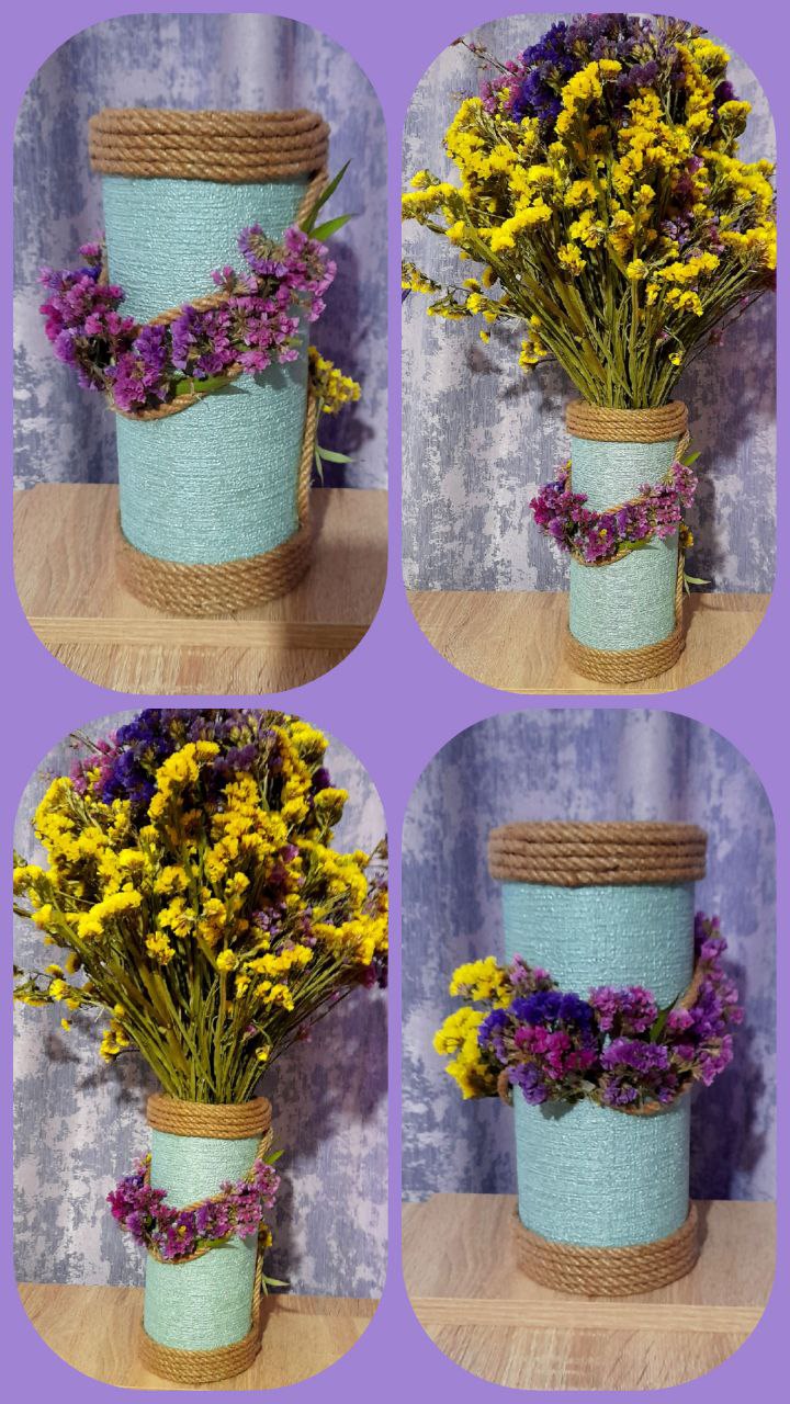 Ваза ручной работы для сухоцветов - Хобби и отдых в Самара