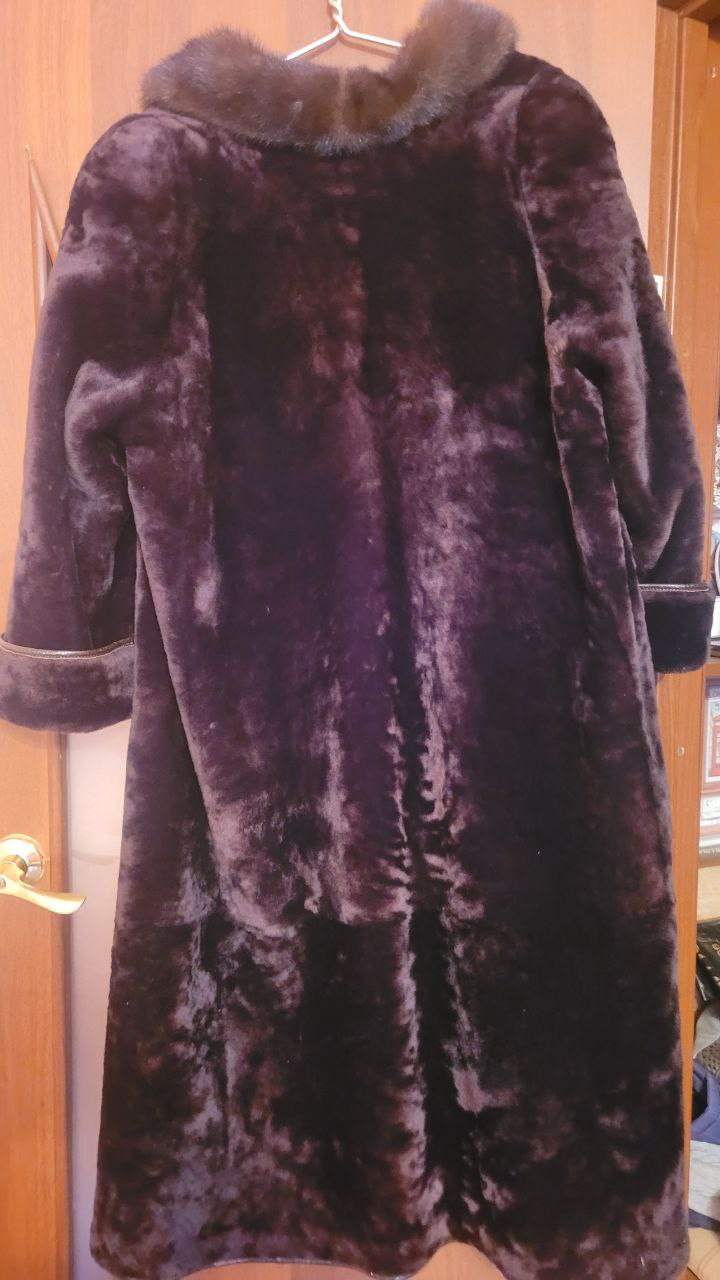 Шуба новая мутоновая - Одежда в Иркутск - фото 2