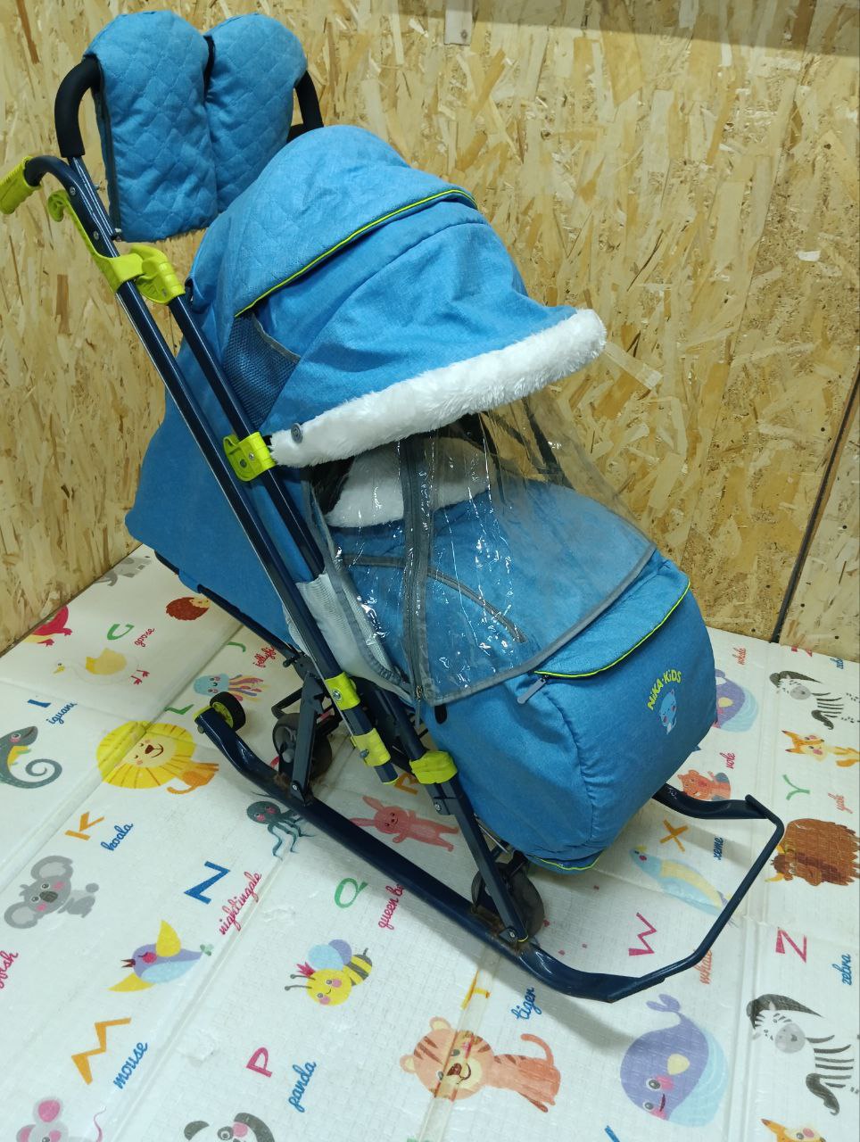 Санки коляска с аксессуарами - Товары для детей в Иркутск