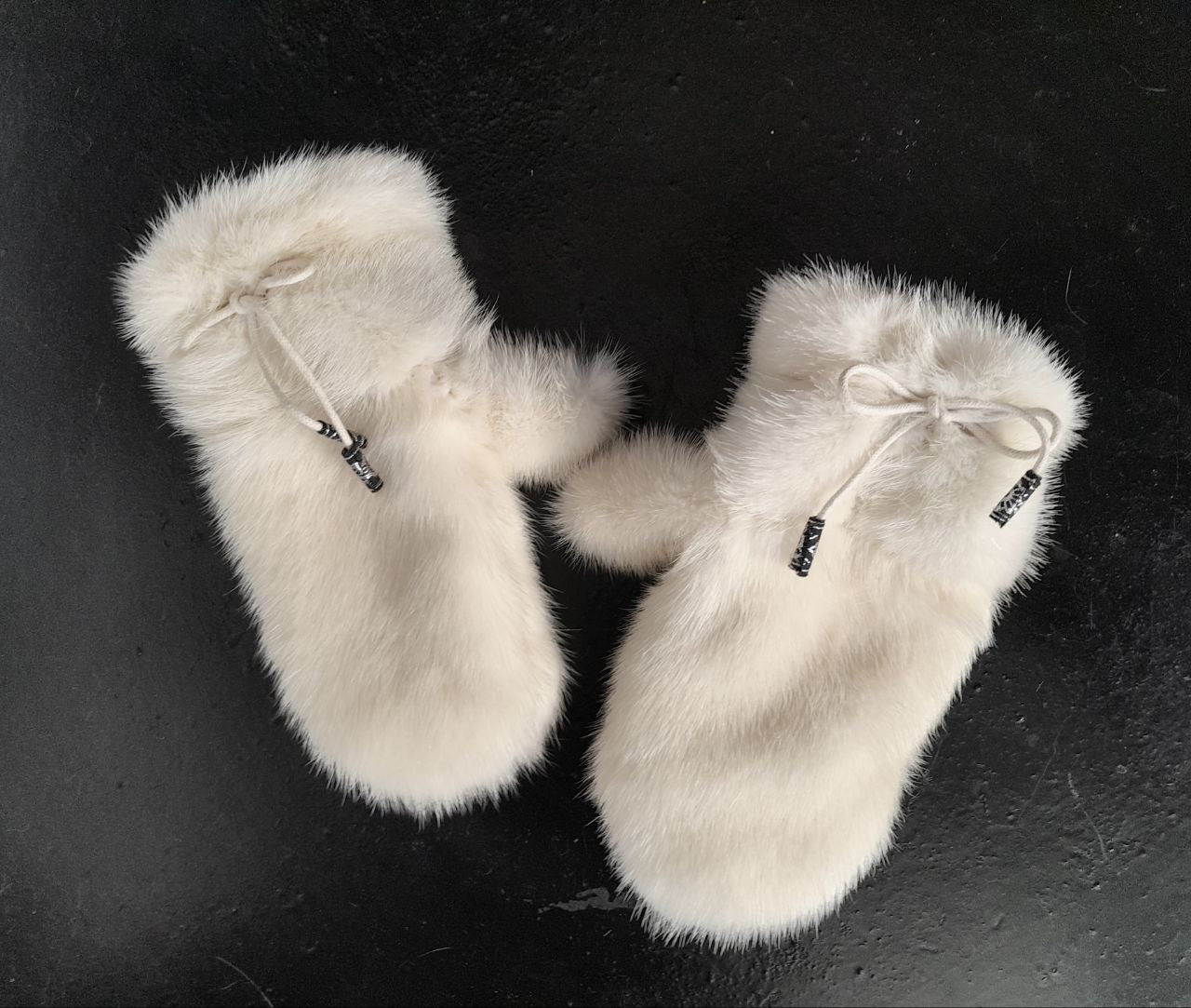 Рукавички из натурального меха Норка Домашние тапочки на подошве Теплые вязаные сапожки - Одежда в Улан-Удэ - фото 2