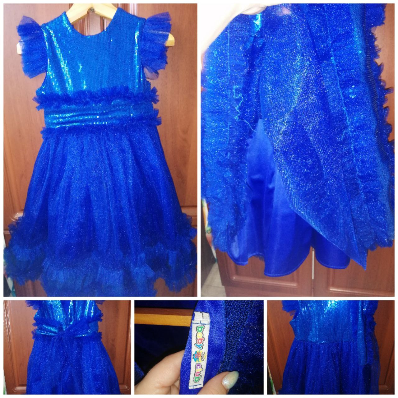 Красивое праздничное платье с пайетками - Одежда в Саратов