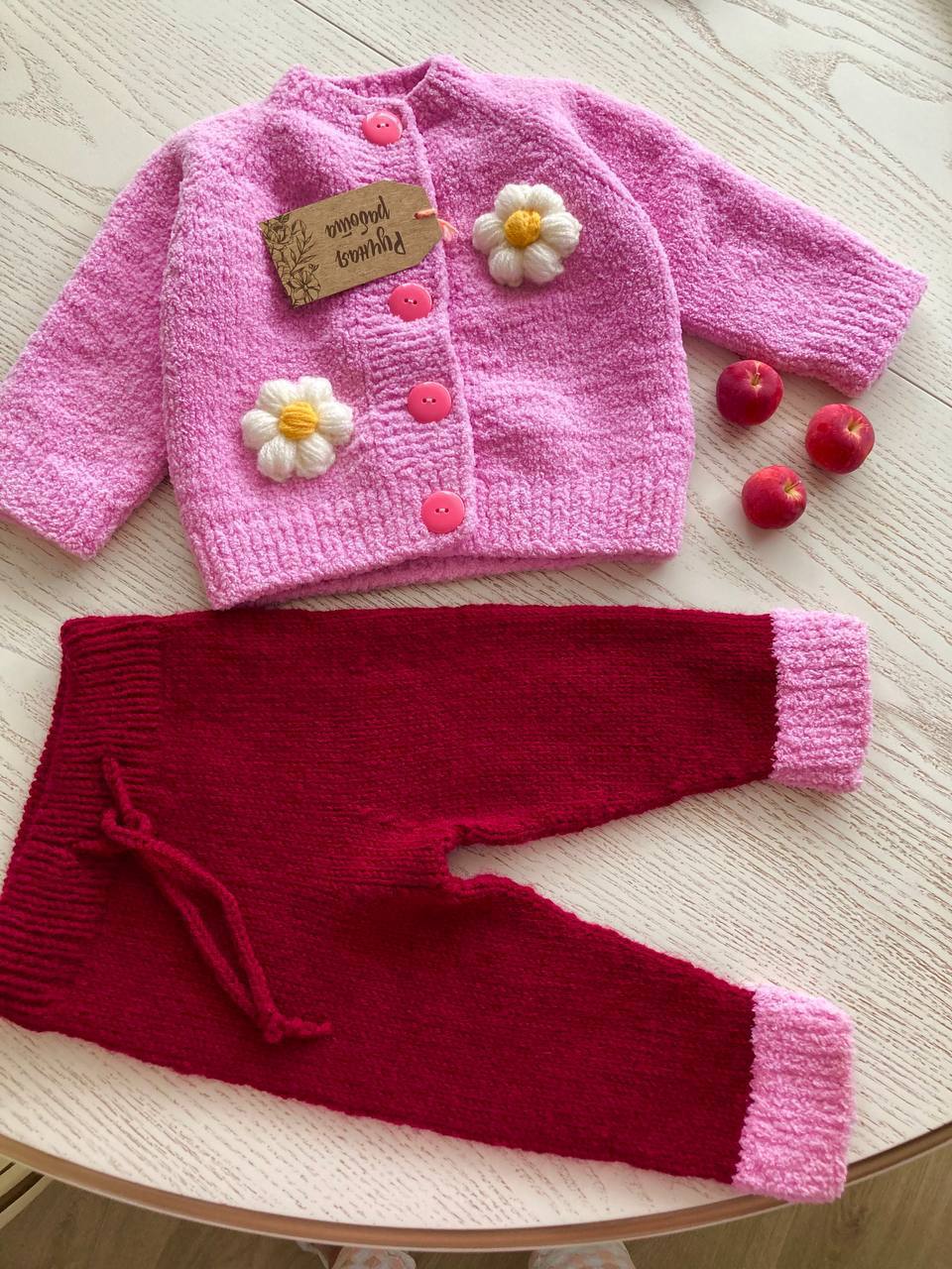 Вязаная одежда для малышей 0-5 месяцев - Товары для детей в Абакан - фото 3