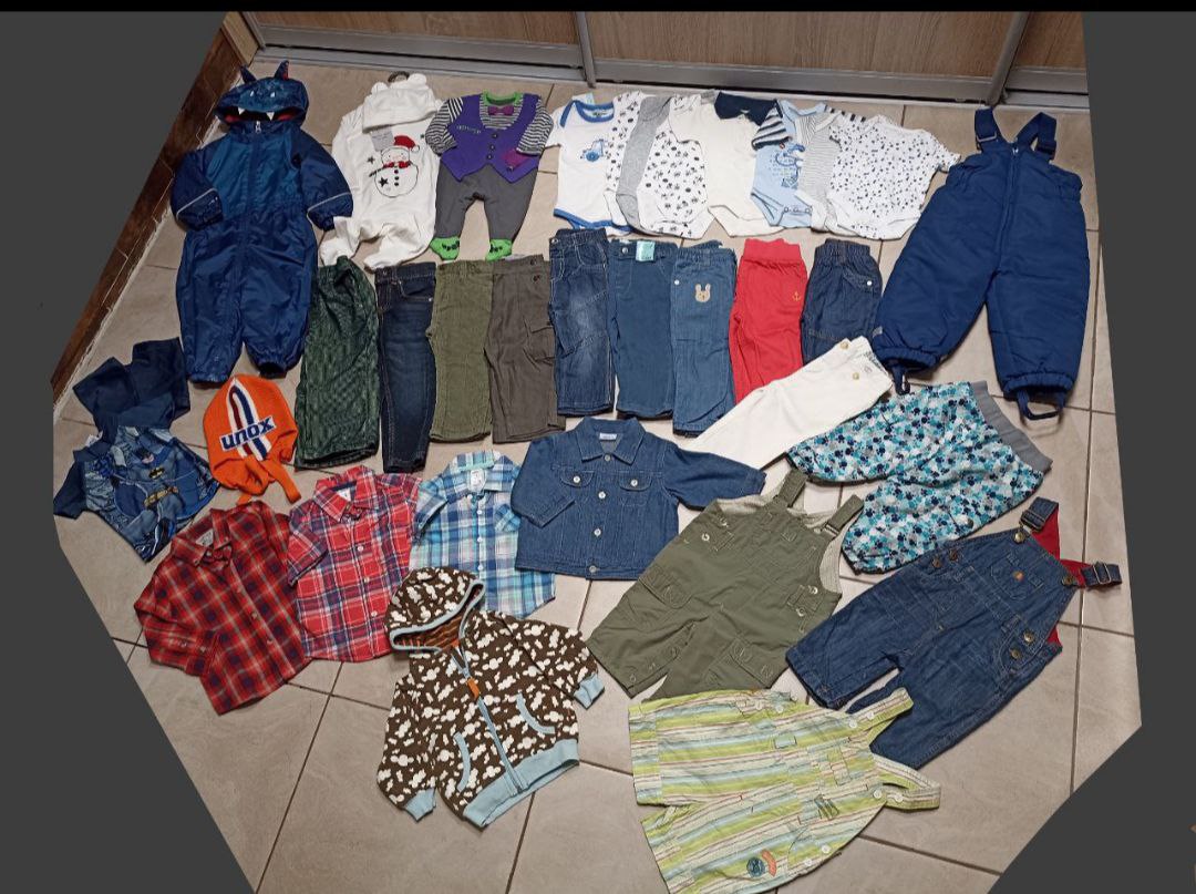 Пакет новых вещей для мальчика от 0 до 1,5 лет - Товары для детей в Новосибирск