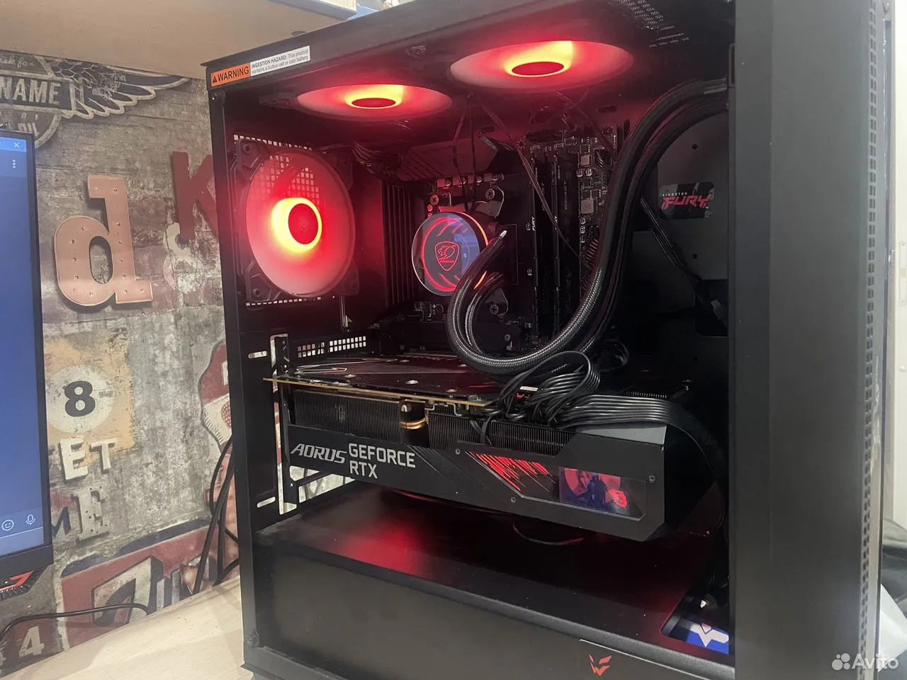 Продам видеокарту RTX 3080 Aorus Master 10GB - Электроника в Новосибирск