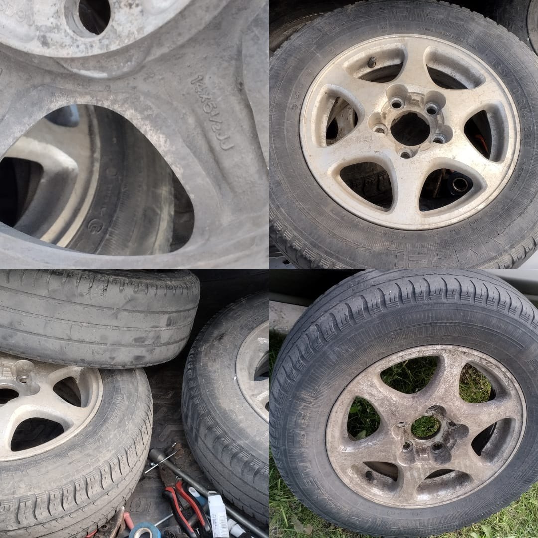 Продам комплект колёс R14 на летней резине - частное объявление в Новосибирск