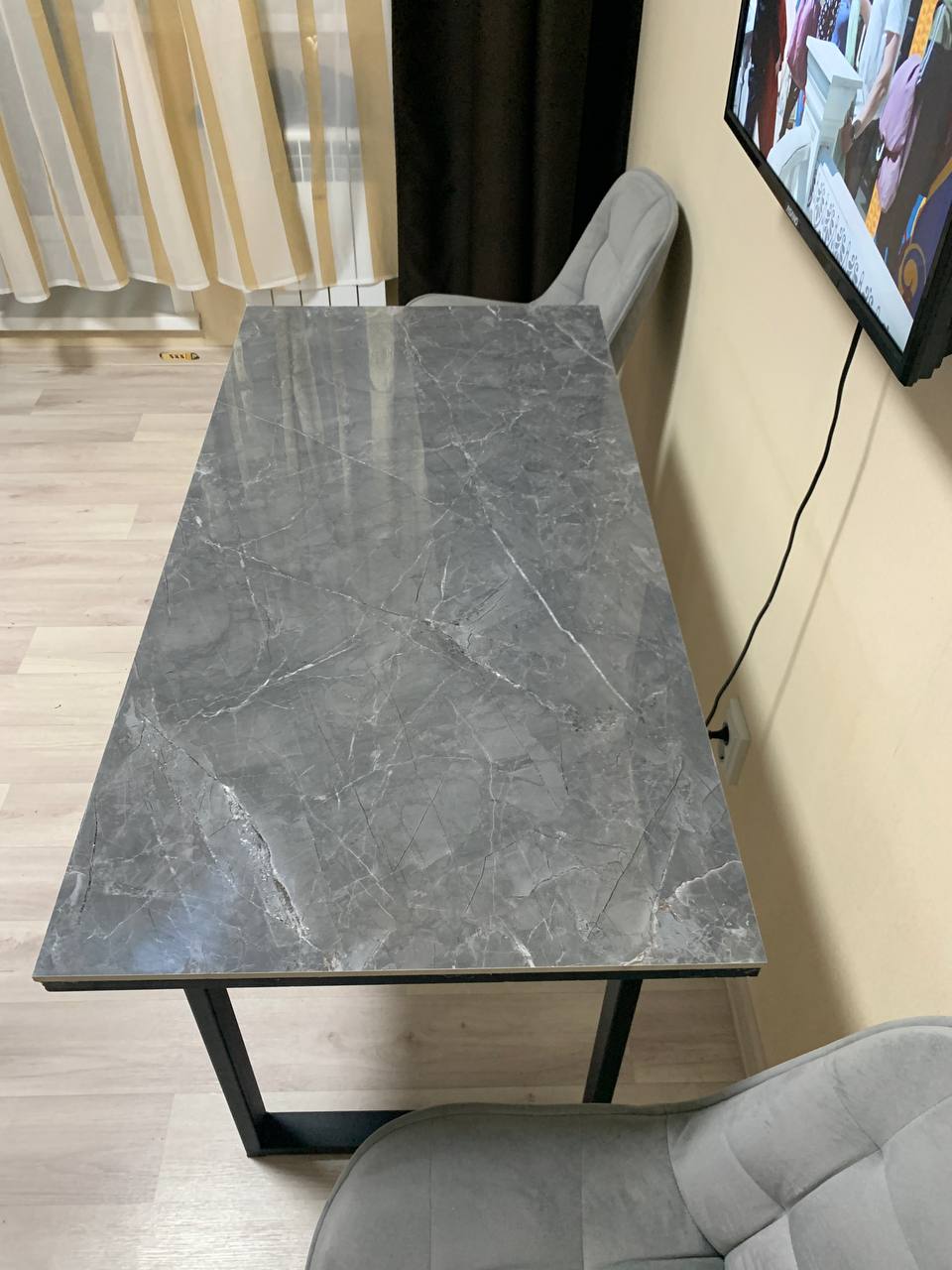 Стол с керамогранитной столешницей - Для дома и дачи в Красноярск - фото 3