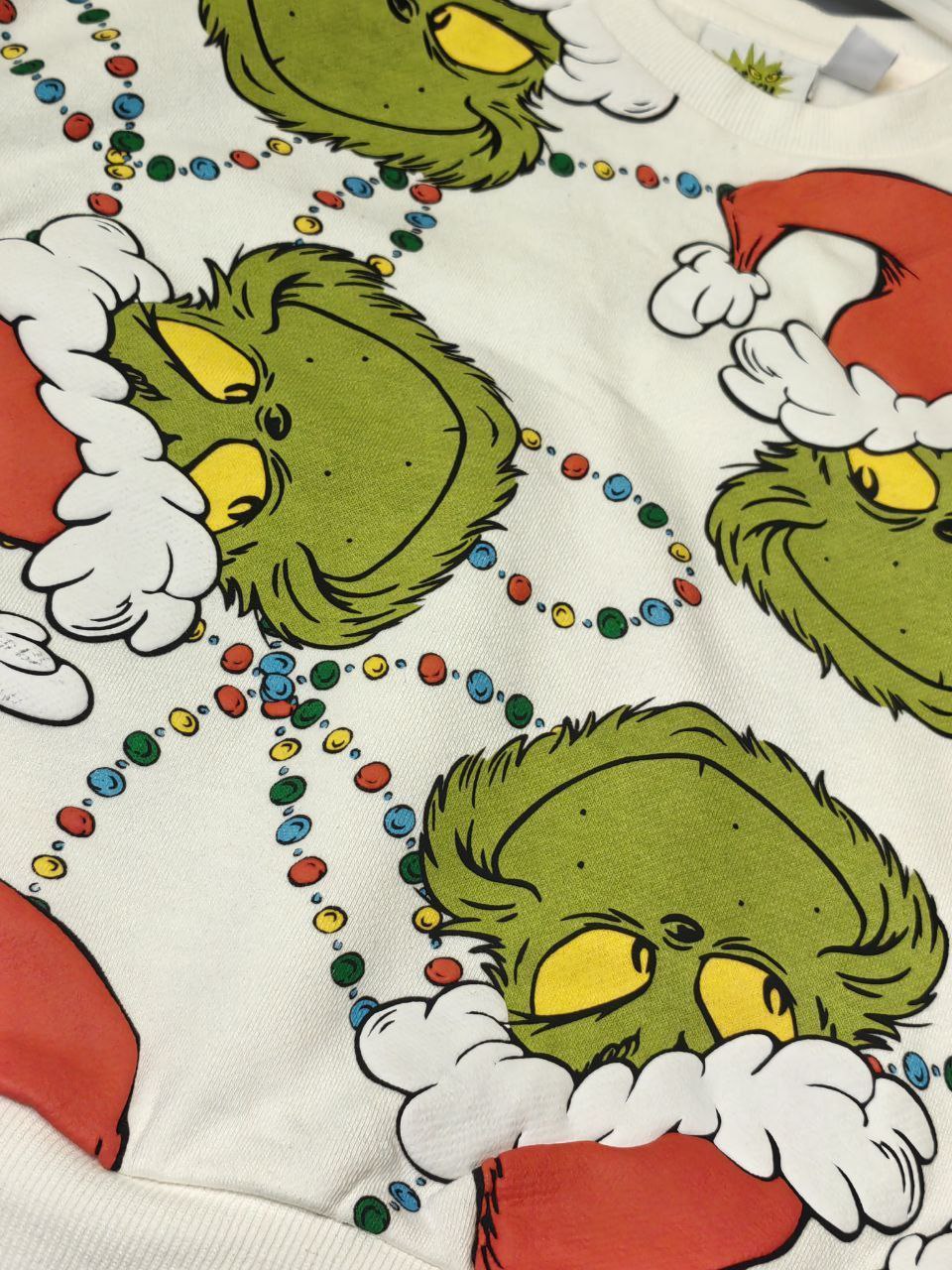 Новогодние толстовка Гринч - Одежда в Красноярск - фото 3