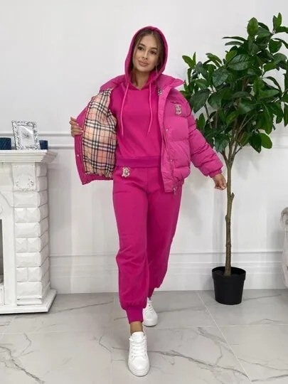 Спортивный костюм тройка на флисе - Одежда в Красноярск - фото 5