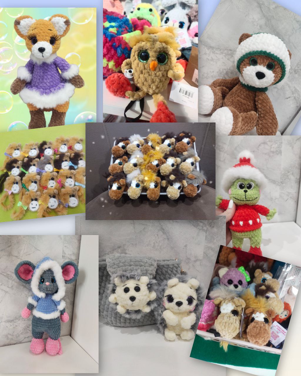 Плюшевые игрушки ручной работы - частное объявление в Красноярск